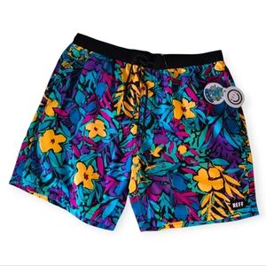 NEFF Within The Weeds 17" Hot Tub Swim Trunks